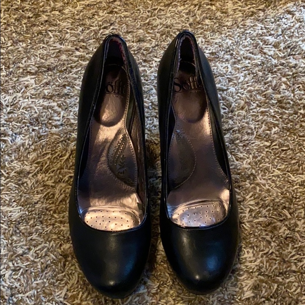 Black dress heels